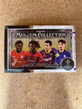 2020/21 Topps UEFA Champions League Museum Collection Soccer Box