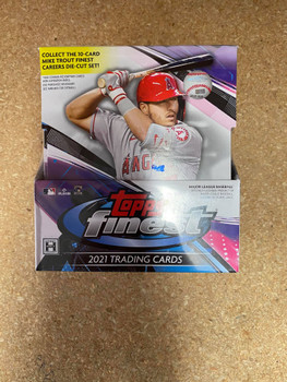 2021 Topps Finest Baseball Hobby Box