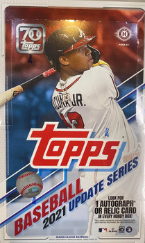 2021 Topps Update Series Baseball Hobby Box