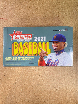 2021 Topps Heritage High Number Baseball Hobby Box