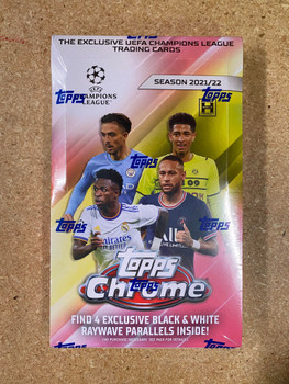 2021/22 Topps UEFA Champions League Chrome Soccer LITE Box