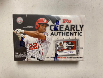 2022 Topps Clearly Authentic Baseball Hobby Box