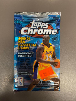 2000/01 Topps Chrome Basketball Hobby Pack