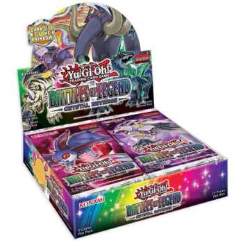 Yugioh Battles of Legend: Crystal Revenge Booster Box