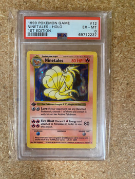 PSA 6 Pokemon Raichu 1st Edition Base Set Holo #14 - Card Exchange