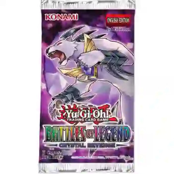 Yugioh Battles of Legend: Crystal Revenge Booster Pack 1st Edition