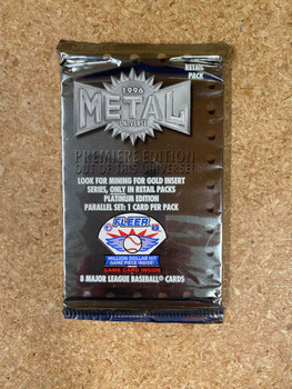 1996 Fleer Metal Universe Baseball Retail Pack