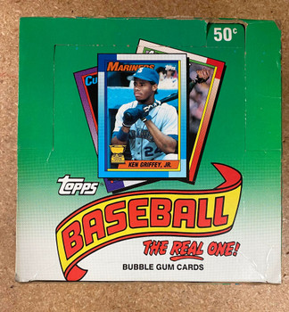 1990 Topps Baseball Jumbo Box