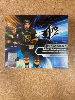 2021/22 Upper Deck SPx Hockey Hobby Box