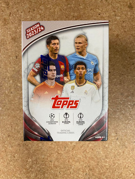 2023/24 Topps UEFA Club Competitions Soccer Blaster Box