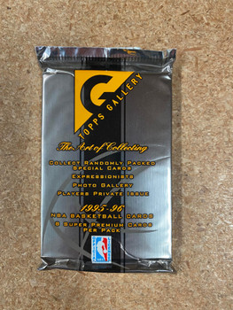 1995/96 Topps Gallery Basketball Pack