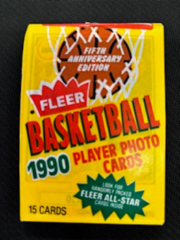 1990/91 Fleer Hobby Basketball Pack