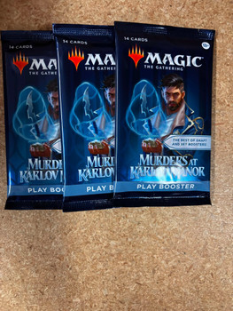 3 Murders at Karlov Manor Play Booster Packs