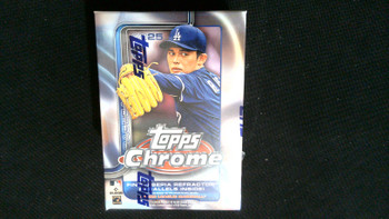 2025 Topps Chrome Baseball Blaster Box