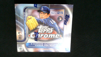 2025 Topps Chrome Baseball Jumbo Box