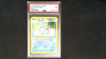 PSA 7 Pokemon Blastoise Holo 2/130 Base Set 2
