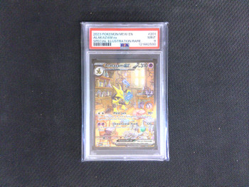 PSA 9 Pokemon Alakazam ex Special Illustration Rare 201/165 Pokemon 151