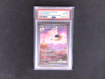 PSA 8 Pokemon Charizard ex Special Illustration Rare 199/165 Pokemon 151