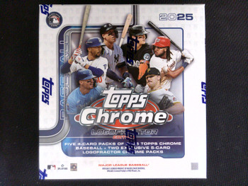 2025 Topps Chrome Baseball Logofractor Edition Box