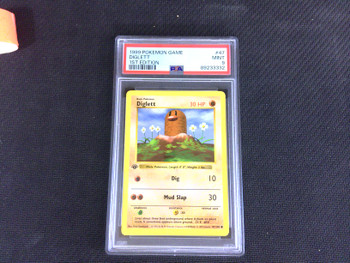 PSA 9 Pokemon Diglett Base Set 1st Edition 47/102