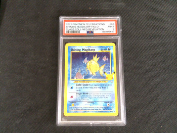 PSA 9 Pokemon Shining Magikarp 66/64 Celebrations Classic Collection