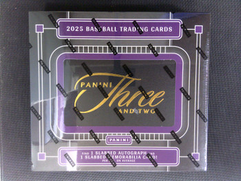 2025 Panini Three and Two Baseball Hobby Box