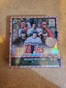 2025 Topps Holiday Baseball Mega Box 2025 Topps Holiday Baseball Mega Box