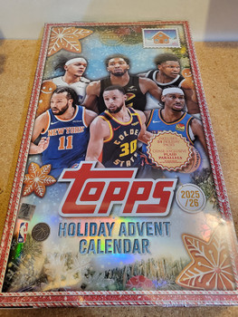 2025 Topps Holiday Basketball Advent Calendar