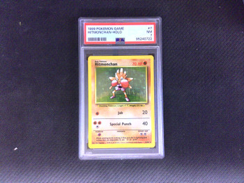 PSA 7 Pokemon Hitmonchan Holo