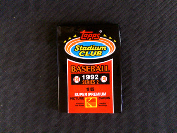 1992 Topps Stadium Club Series 2 Baseball Pack