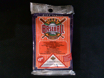 1992 Upper Deck Baseball High Series Jumbo Pack