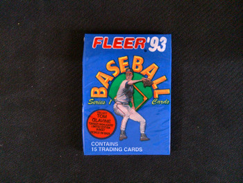 1993 Fleer Series 1 Baseball Pack
