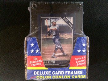 1992 Conlon Color Cards Series 1 Baseball Box Set