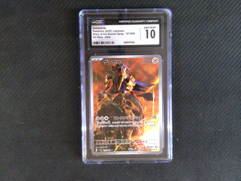 CGC 10 Japanese Pokemon Zamazenta Glory of Team Rocket 107/098
