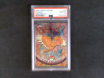 PSA 10 PokemonFearow #22 2000 Topps Chrome