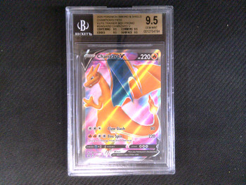 BGS 9.5 Pokemon Charizard V SWSH050