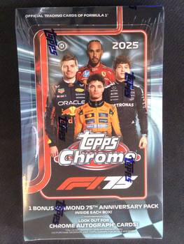 2025 Topps Chrome Formula 1 Racing Hobby Box