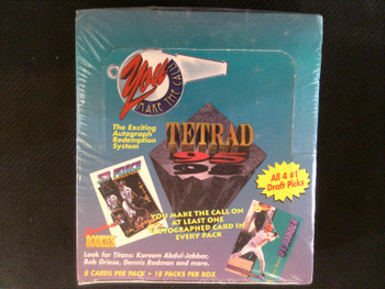 1995 Signature Rookies Tetrad Hobby Box