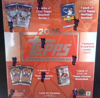 2026 Topps MLB x NBA Official Collectors Kit