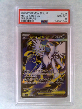PSA 10 Japanese Pokemon Mega Absol ex 079