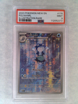 PSA 9 Pokemon Poliwhirl illustration rare 151 #176
