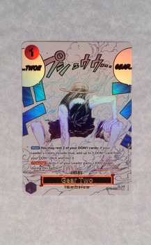 Gear Two (Alternate Art) - A Fist of Divine Speed (OP11) Near Mint