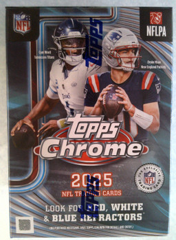 2025 Topps Chrome Football Blaster Box