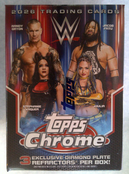 2026 Topps Chrome Wrestling WWE Blaster Box