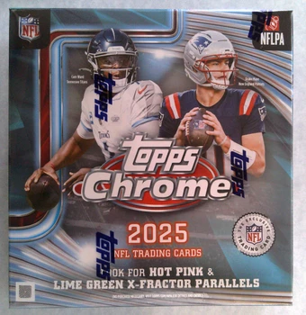 2025 Topps Chrome Football Mega Box