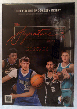 2025/26 Topps Signature Class Basketball Blaster Box