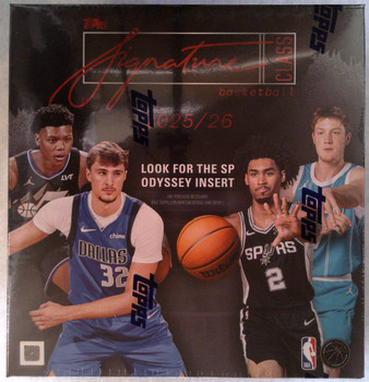 2025/26 Topps Signature Class Basketball Mega Box