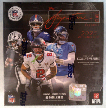 2025 Topps Signature Class Football Mega Box