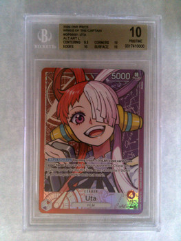 One Piece: BGS 10 Uta Wings Of The Captain Alt Art OP06-001
