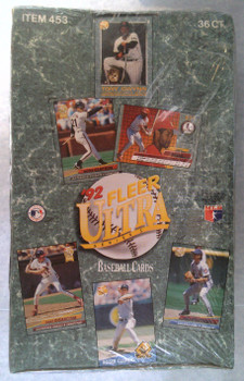 1992 Fleer Ultra Series 1 Baseball Box